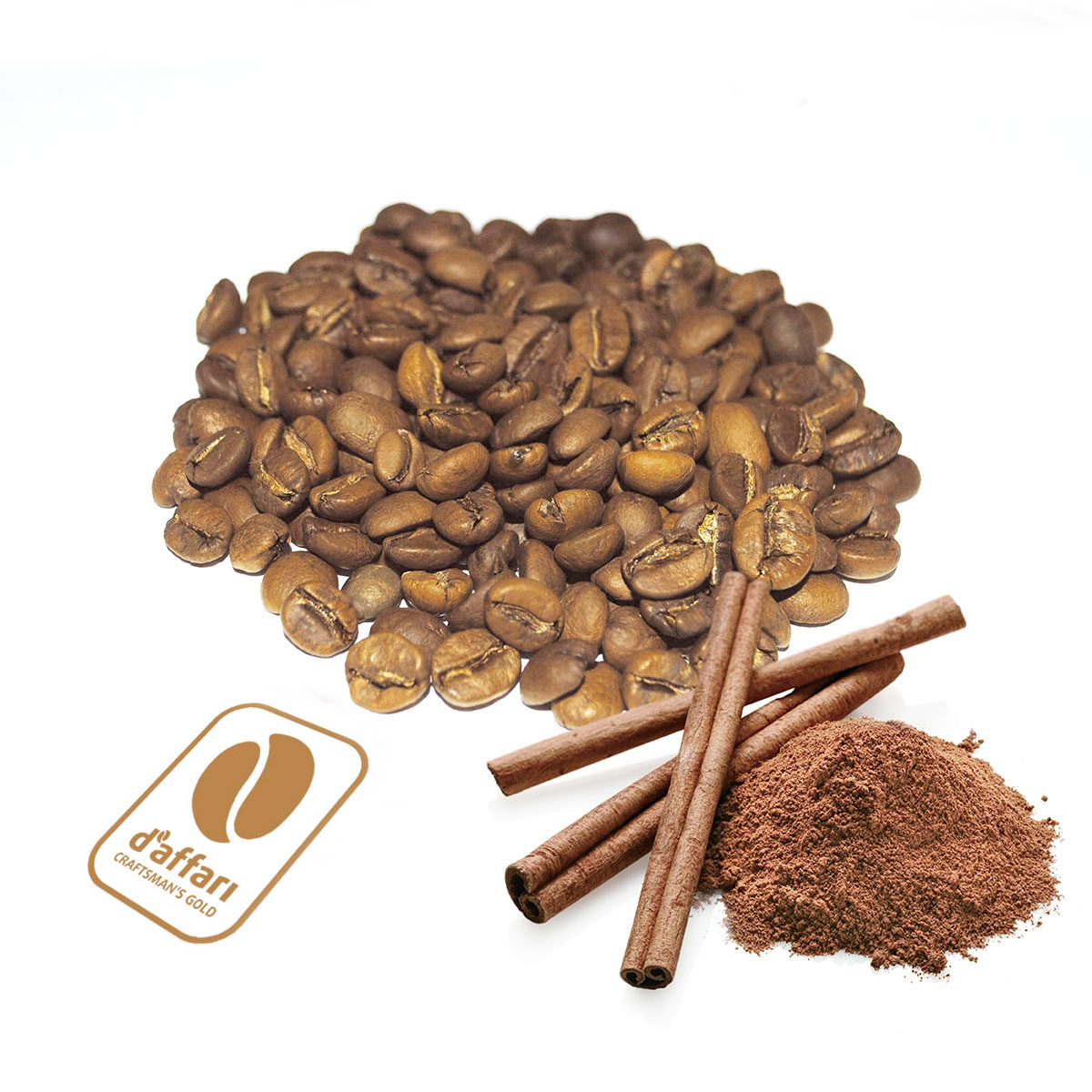 Кофе свежеобжаренный D"Affari Корица, 250 гр (6612/1)