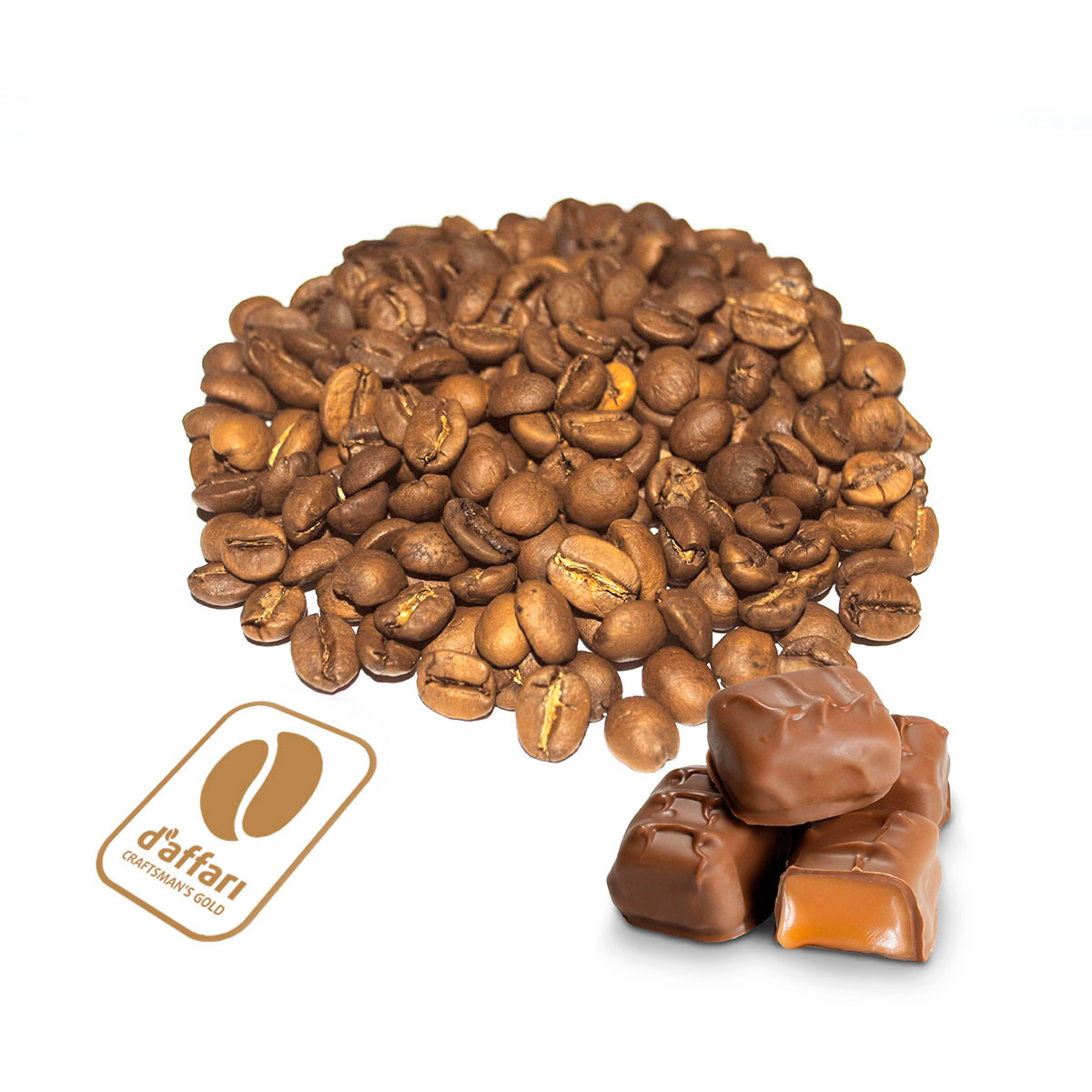 Кофе свежеобжаренный D"Affari Баварский шоколад, 250 гр (6621/1)